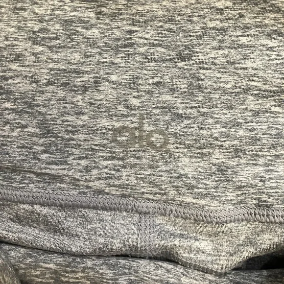 Alo Yoga Sheila Alosoft Gray Tan Womens Medium High-Rise Workout Gym Leggings - Picture 9 of 9